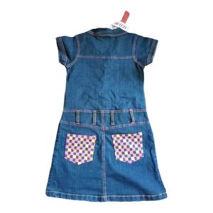 Girls youth stretch denim dress